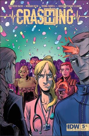 Crashing issue 5-C Vanessa Cardinali Cover