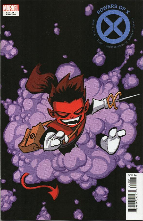 Powers of X issue 2-F Skottie Young Baby Cover