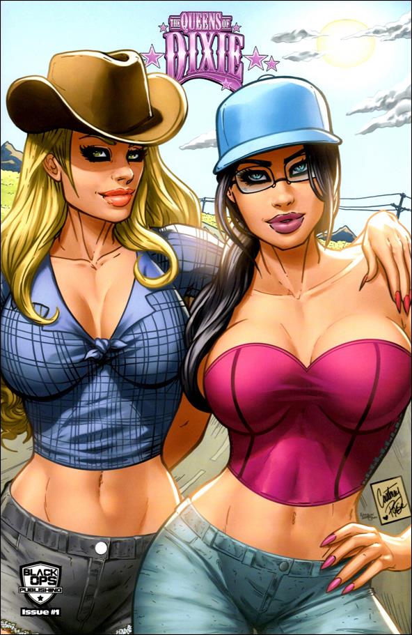Queens of Dixie issue 1-D Courtney Rose "Round Up" Cover