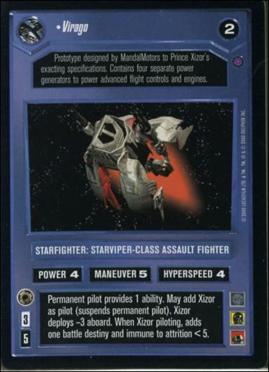 Star Wars: Reflections II: Expanding the Galaxy (Base Set) card 72 Virago