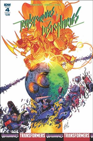 Transformers vs The Visionaries issue 4 Fico Ossio Cover
