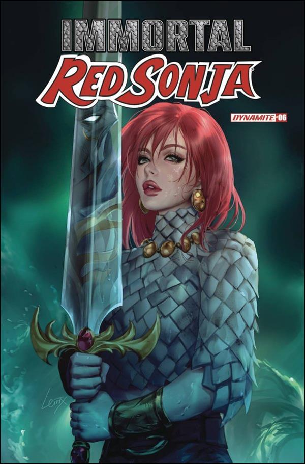 Immortal Red Sonja issue 6 Leirix Li Cover