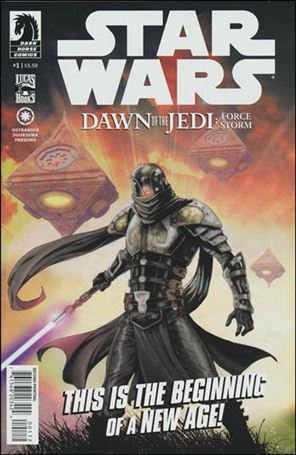 Star Wars: Dawn of the Jedi - Force Storm issue 1-C Jan Duursema White Logo Cover (2nd Printing)