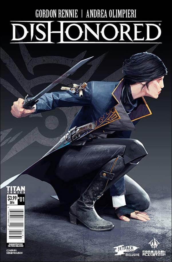 Dishonored: The Wyrmwood Deceit issue 1-E Sergey Kolesov Forbidden Planet / Jetpack Cover