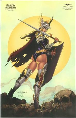 Grimm Fairy Tales Presents Realm Knights (2013/05) issue nn-E Secret Retailer Exclusive Paquale Qualano Cover