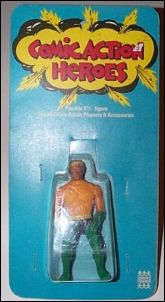 Comic Action Heroes figure 4-B Aquaman (UK Card)