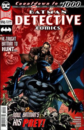 Detective Comics (1937) issue 996-C Doug Mahnke Red Cover (Second Print)