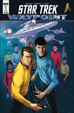 Star Trek: Waypoint issue 1-B Mark Buckingham Subscription Cover