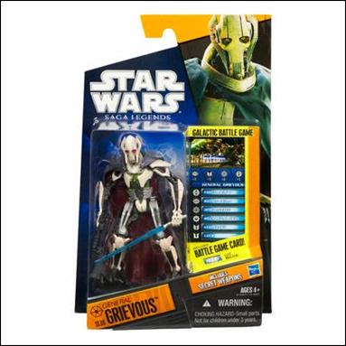 Star Wars: Saga Legends 3 3/4" Action Figures (2010) figure SL09 General Grievous