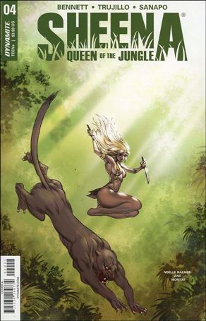 Sheena: Queen of the Jungle (2017) issue 4 Noelle Raemer Cover