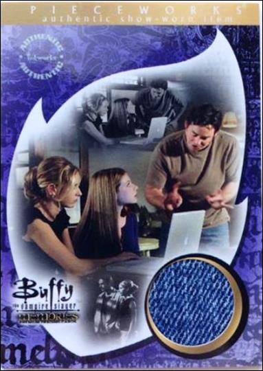 Buffy the Vampire Slayer: Memories (Pieceworks Subset) card PW10 Jeans Worn By Nicholas Brendon As Xander