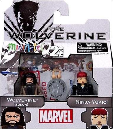 Marvel Minimates (Exclusives) figure 109 Wolverine (Yukon) and Ninja Yukio