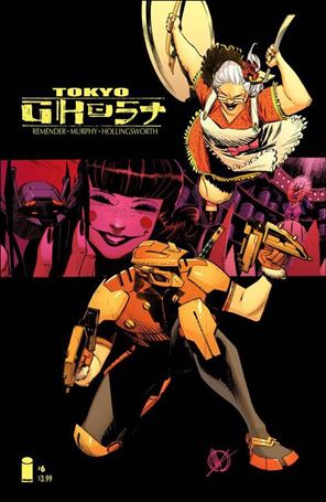 Tokyo Ghost issue 6-B Matteo Scalera Cover