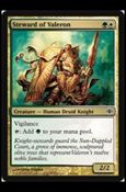 Magic the Gathering: Shards of Alara (Base Set) card 198 Steward Of Valeron