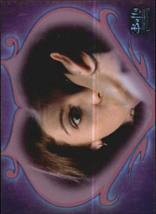 Buffy the Vampire Slayer: Connections (Parallel Foil Base Set) card BC-70 Dawn + Justin: First Kiss Connection