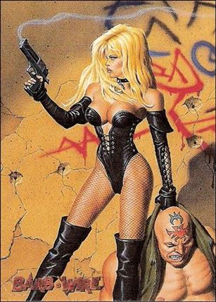 Barb Wire (Base Set) card 68 Fastner and Larson