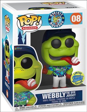 Pop! Aquasox figure 8 Webbly Tie Dye Jersey