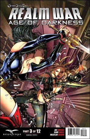 Grimm Fairy Tales Presents Realm War: Age of Darkness issue 3 Harvey Tolibao Cover