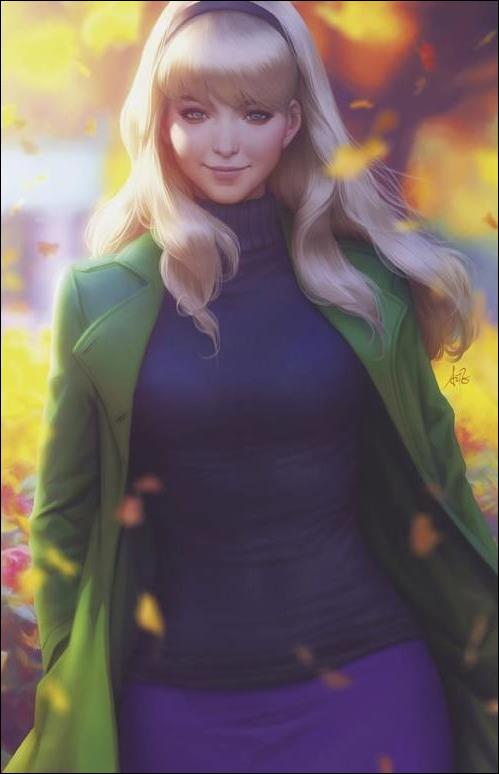 Symbiote Spider-Man issue 1-H Stanley "Artgerm" Lau Virgin 1:200 Cover