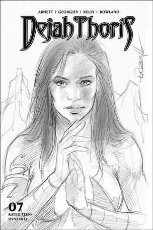 Dejah Thoris (2019) issue 7-H Lucio Parrillo 1:10 Black & White Cover