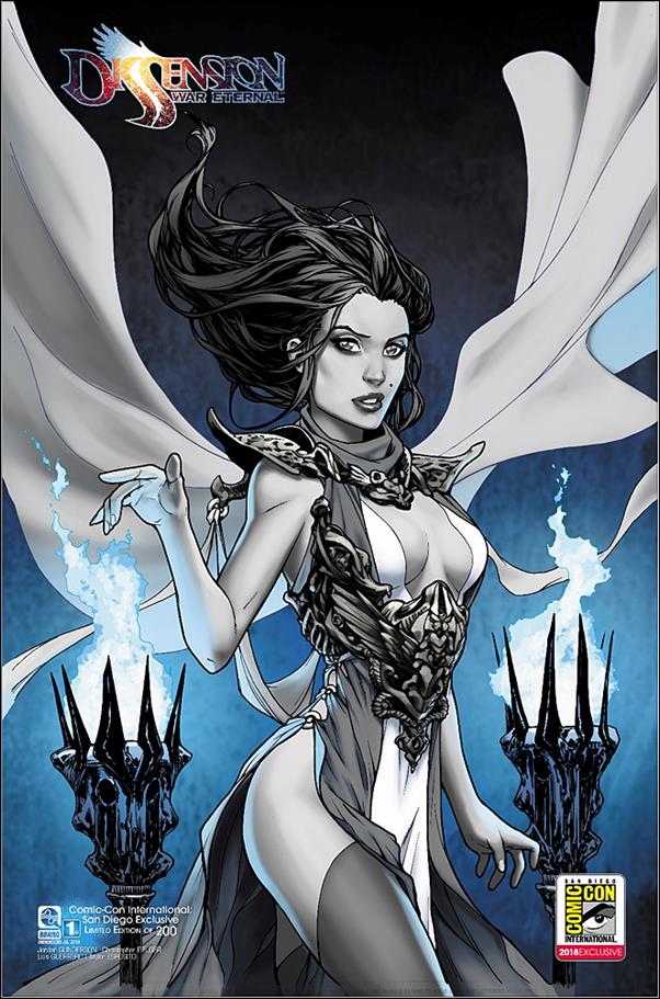 Dissension: War Eternal issue 1-D Jordan Gunderson SDCC 2018 Cover 1/200