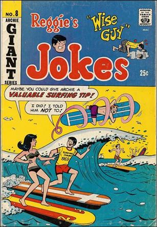 Reggie's Wise Guy Jokes issue 8