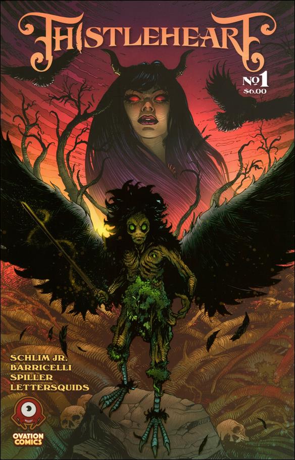 Thistleheart issue 1 Luigi Barricelli Cover