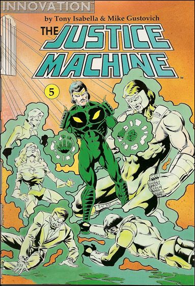 Justice Machine (1990) issue 5