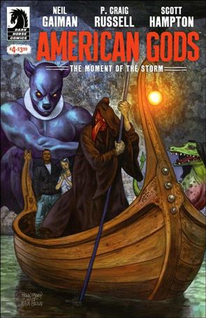 American Gods: The Moment of the Storm issue 4 Glenn Fabry Cover