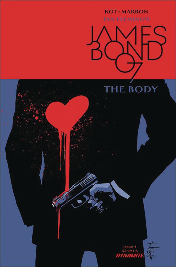 James Bond: The Body issue 4  Luca Casalanguida Cover