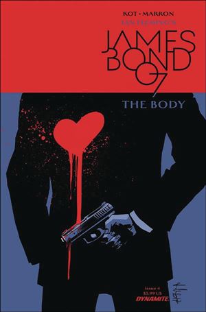 James Bond: The Body issue 4  Luca Casalanguida Cover