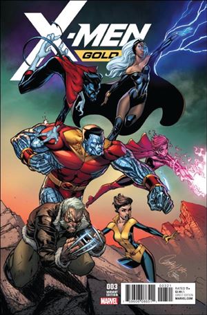 X-Men: Gold issue 3-B J. Scott Campbell Cover