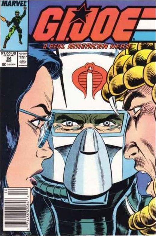 G.I. Joe: A Real American Hero issue 64-B Newsstand Cover