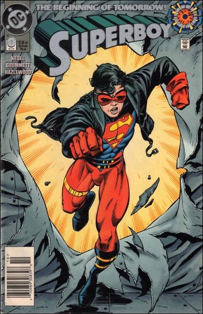 Superboy (1994) issue 0-B Newsstand Cover
