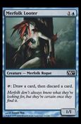 Magic the Gathering: 2010 Core Set (Base Set) card 61 Merfolk Looter