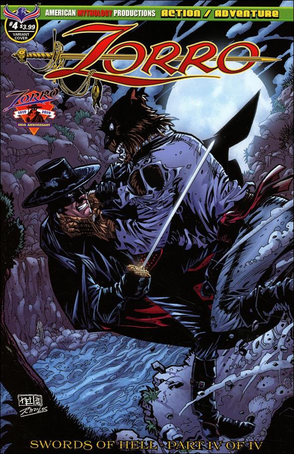 Zorro: Swords of Hell issue 4-B Neil Vokes Cover