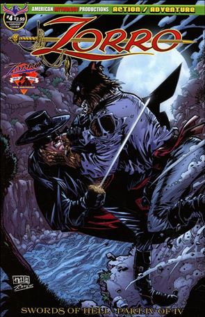 Zorro: Swords of Hell issue 4-B Neil Vokes Cover