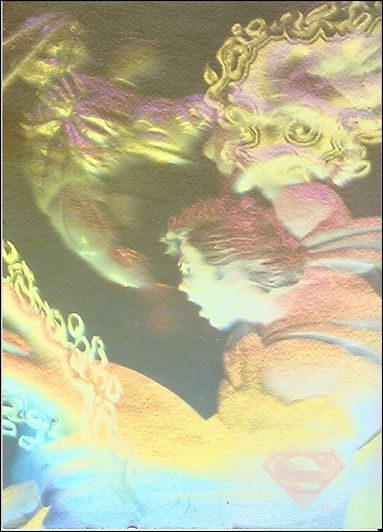 Superman Holo Series (Silver Hologram Base Set) card 37 Channeled Hate