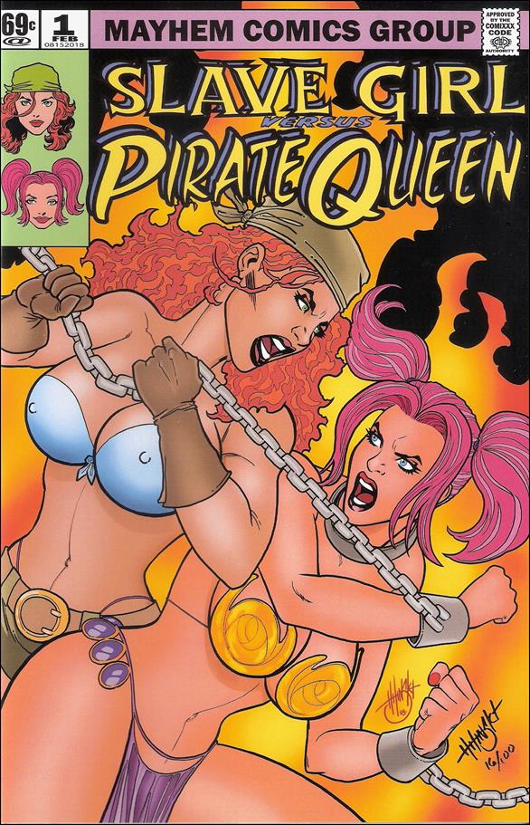 Slave Girl Versus Pirate Queen issue 1-E Chained Cover