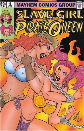 Slave Girl Versus Pirate Queen issue 1-E Chained Cover