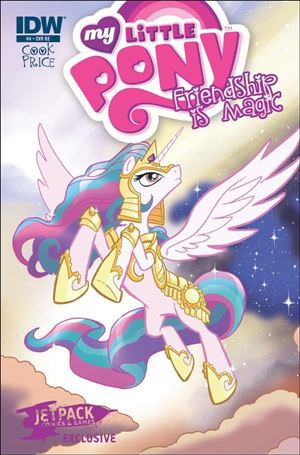 My Little Pony: Friendship is Magic issue 4-F Jetpack Comics Cover