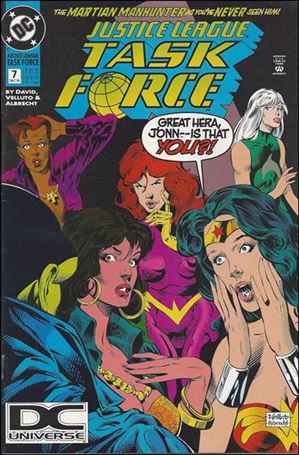 Justice League Task Force issue 7-B DC Universe UPC (2nd Printing)