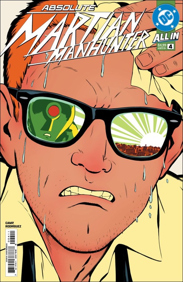 Absolute Martian Manhunter issue 4 Javier Rodríguez Cover
