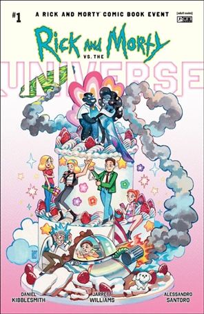 Rick and Morty vs. the Universe issue 1-H Rian Gonzales 1:100 Cover