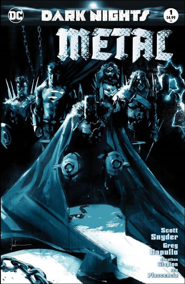 Dark Nights: Metal issue 1-SO Jock KRS Comics Blue Cover 1/3000