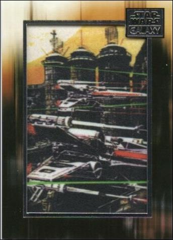 Star Wars Galaxy 2018 (Commemorative Patch Subset) card M-XW