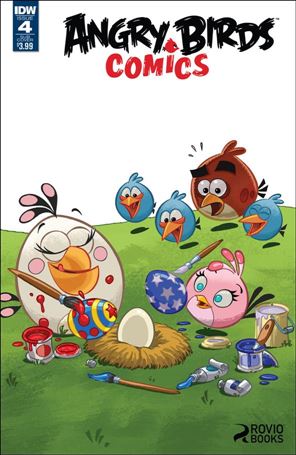 Angry Birds Comics (2016) issue 4-B Paco Rodriques Subscription Wraparound Cover
