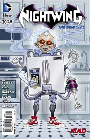 Nightwing (2011) issue 30-B Michael Allred 1:25 Batman '66 Cover