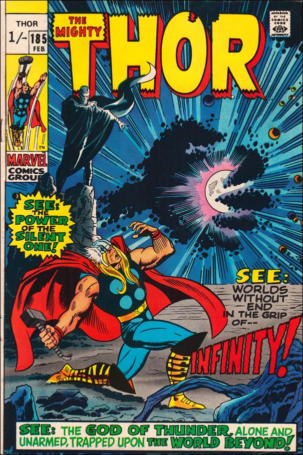 Thor (1966) issue 185-B UK Price Cover