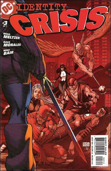 Identity Crisis issue 3-B Red Cover (2nd Printing)